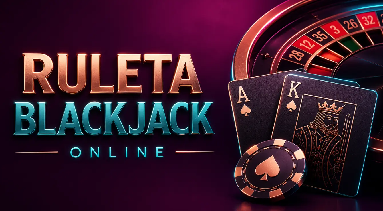 Tragamonedas ruleta y blackjack online